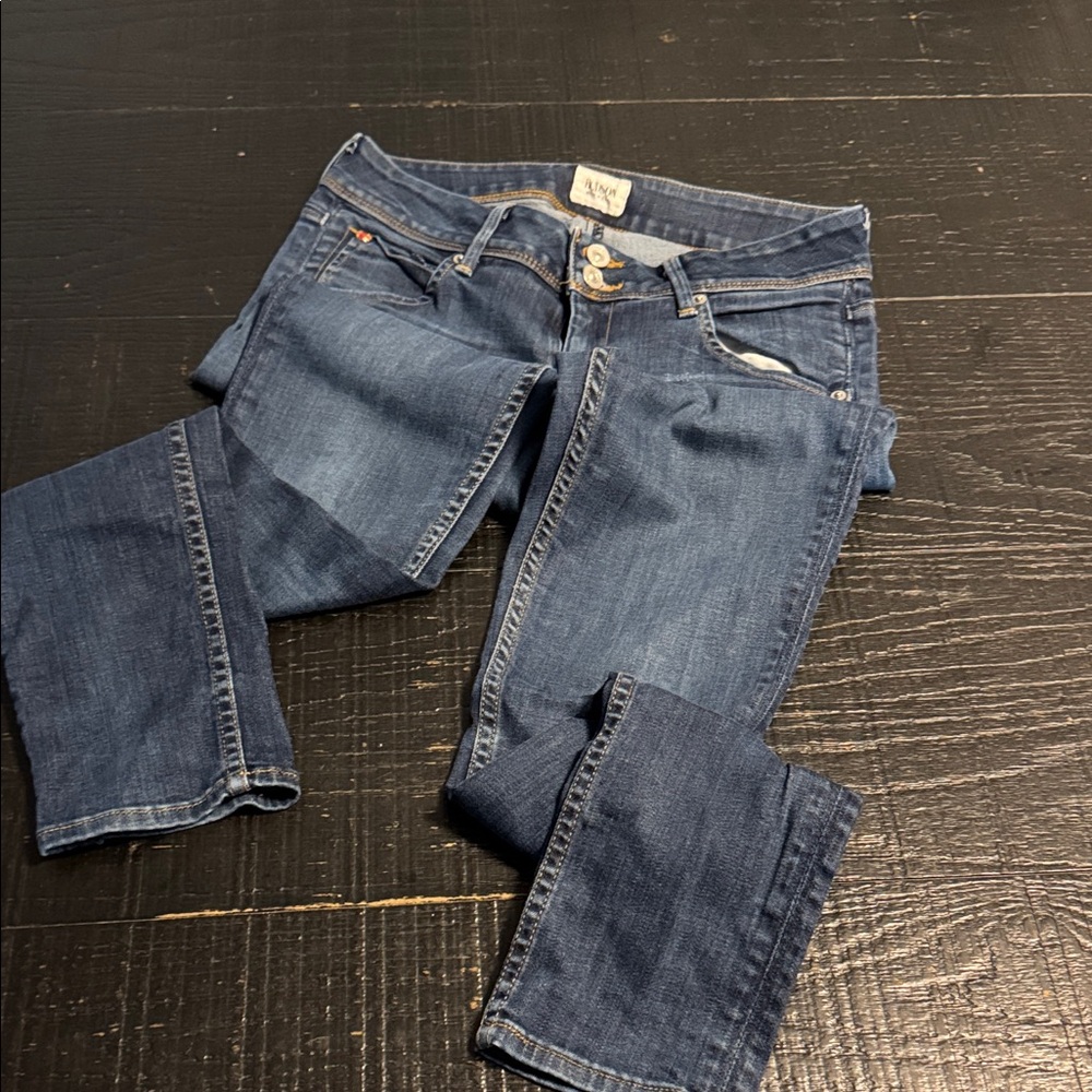 Size 27 women’s Hudson Jeans Dark Blue Skinny Jeans